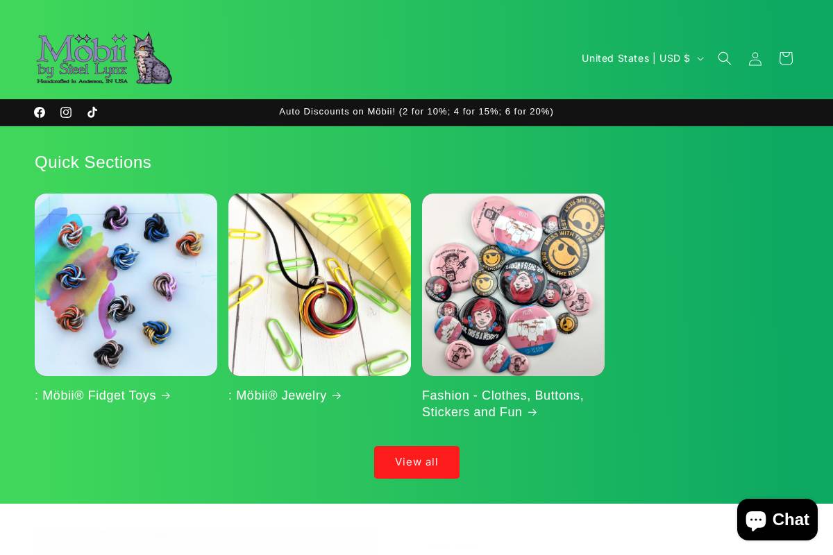 steellynx.com homepage screenshot