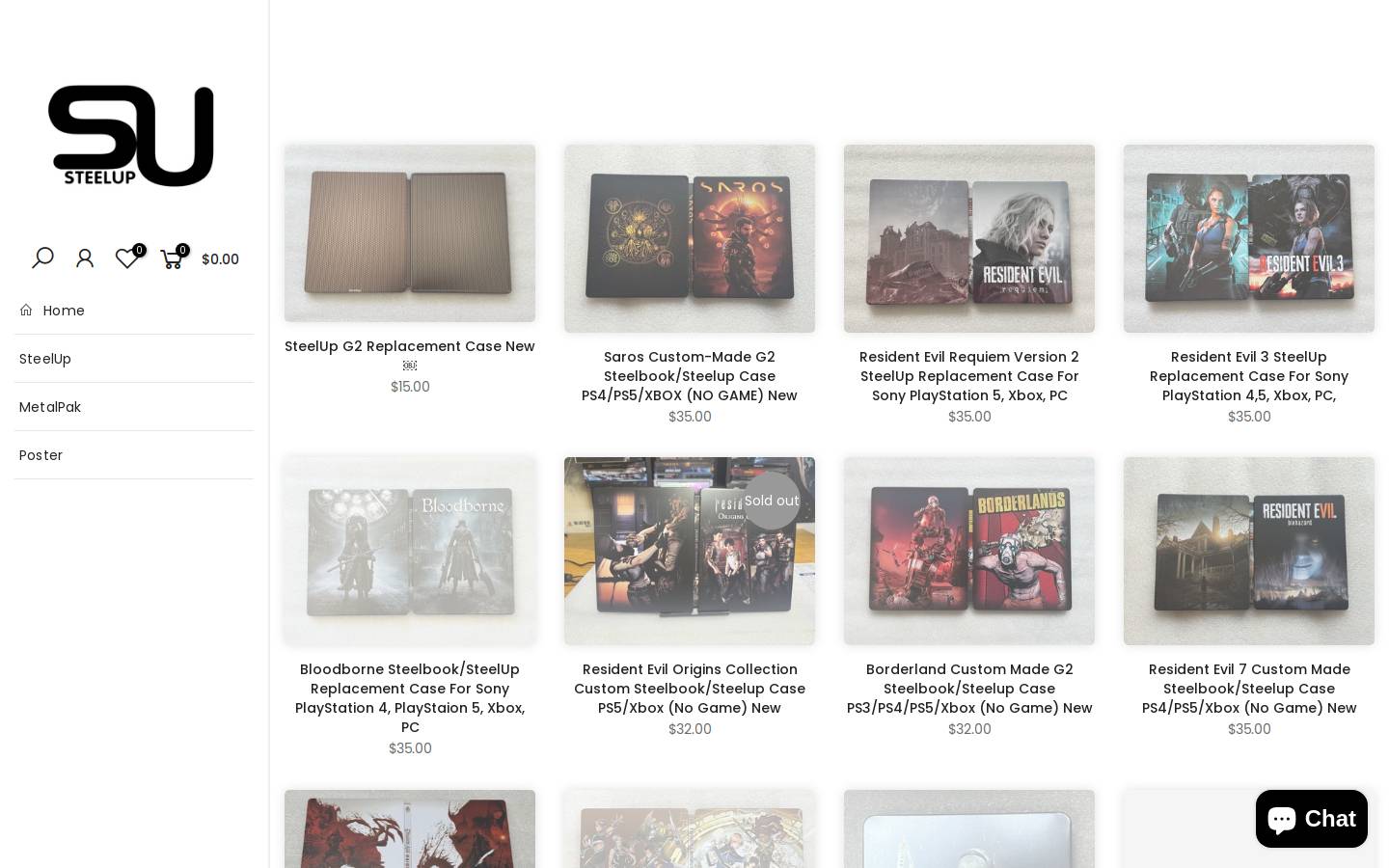 steelup.net homepage screenshot