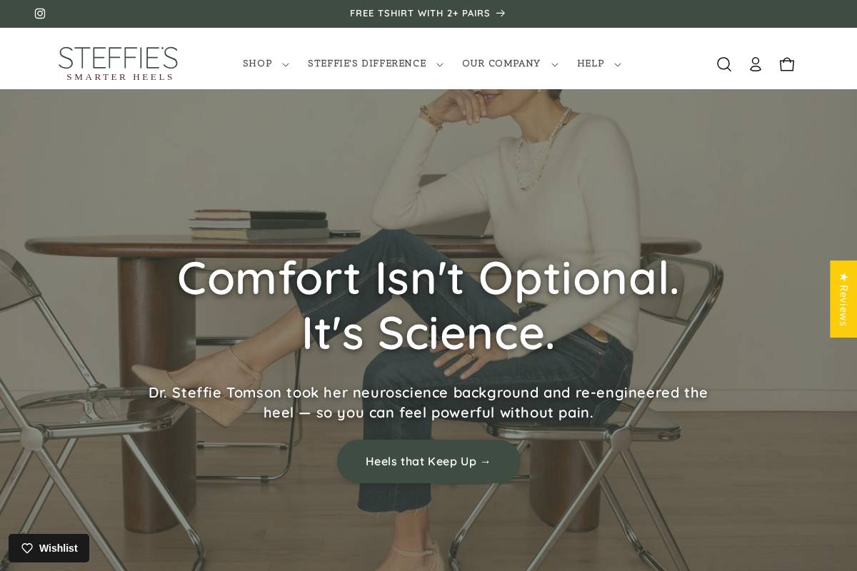 steffies.us homepage screenshot