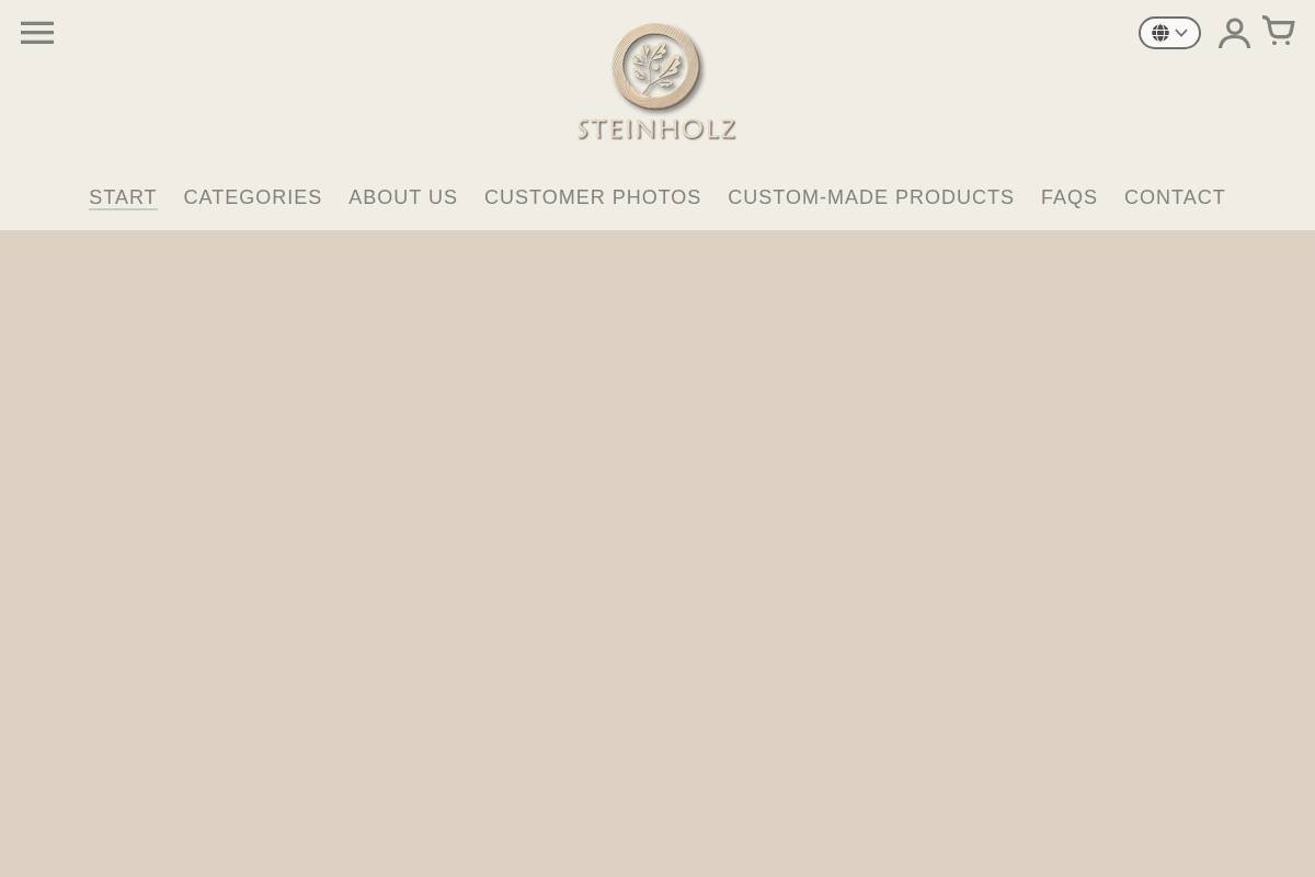 stein-holz.com homepage screenshot