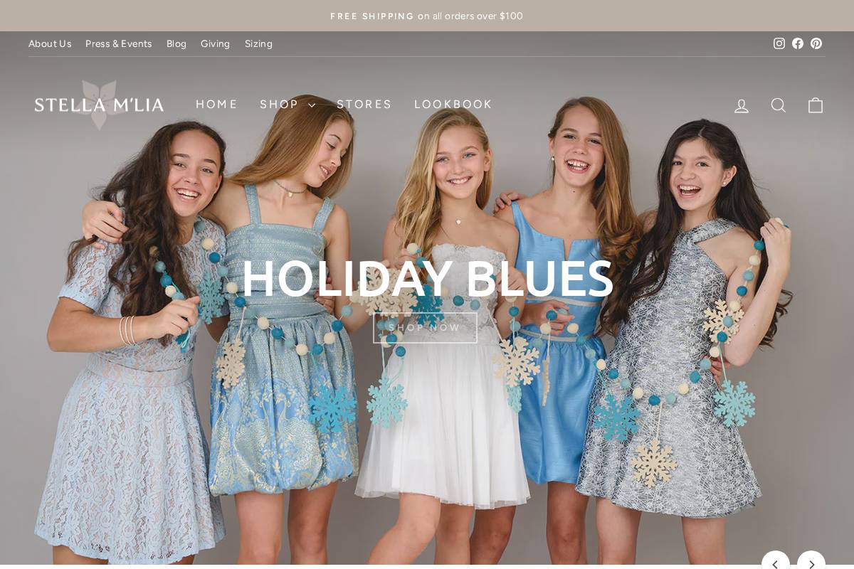 stellamlia.com homepage screenshot