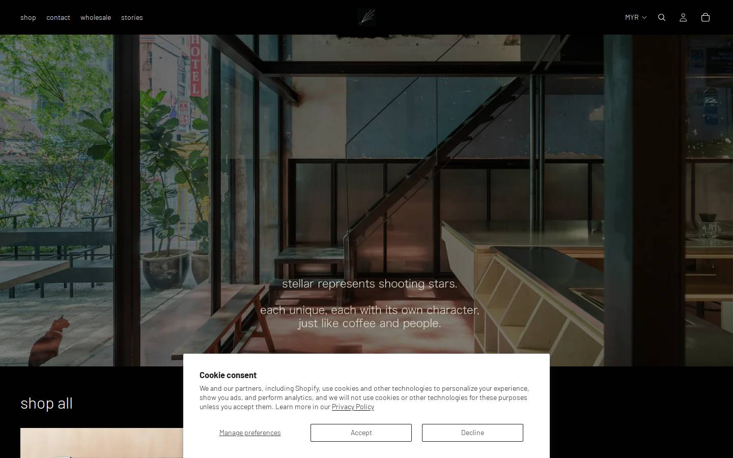 stellarkl.com homepage screenshot