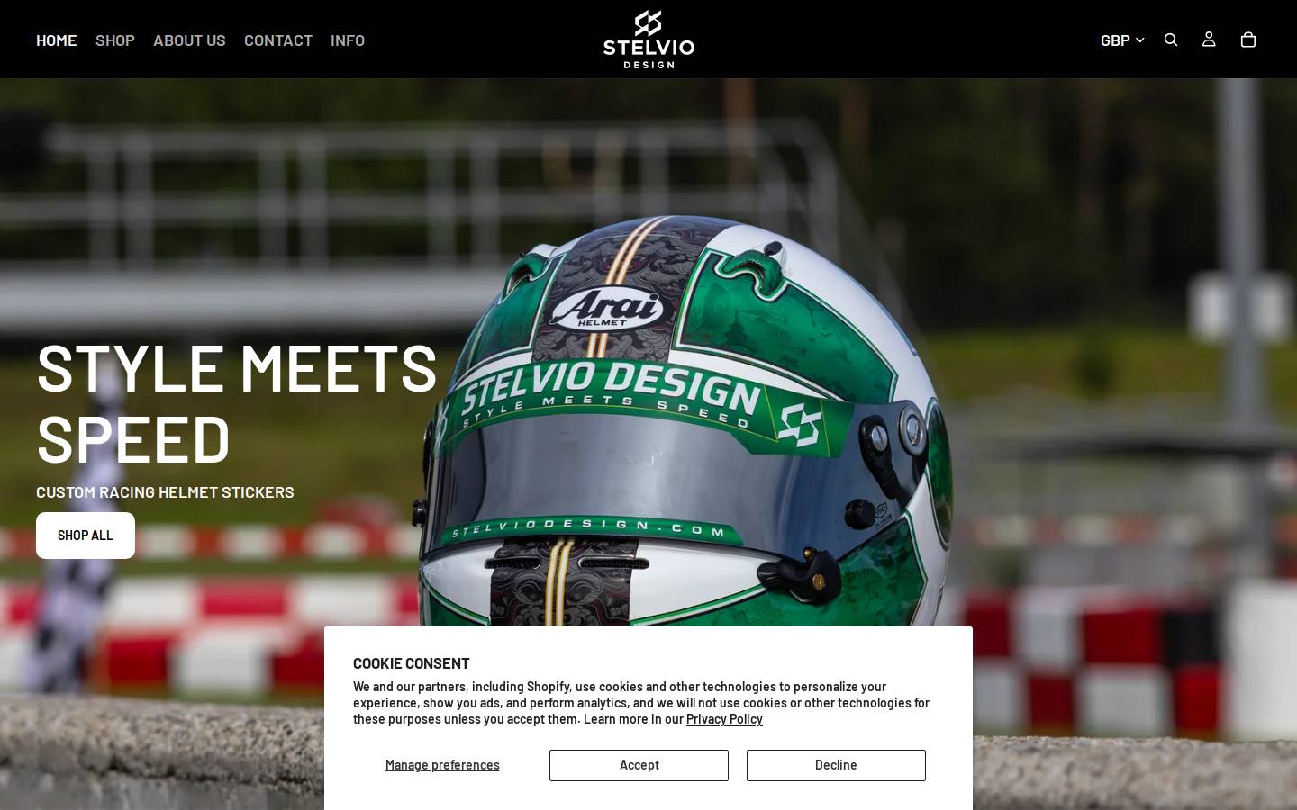 stelviodesign.com homepage screenshot