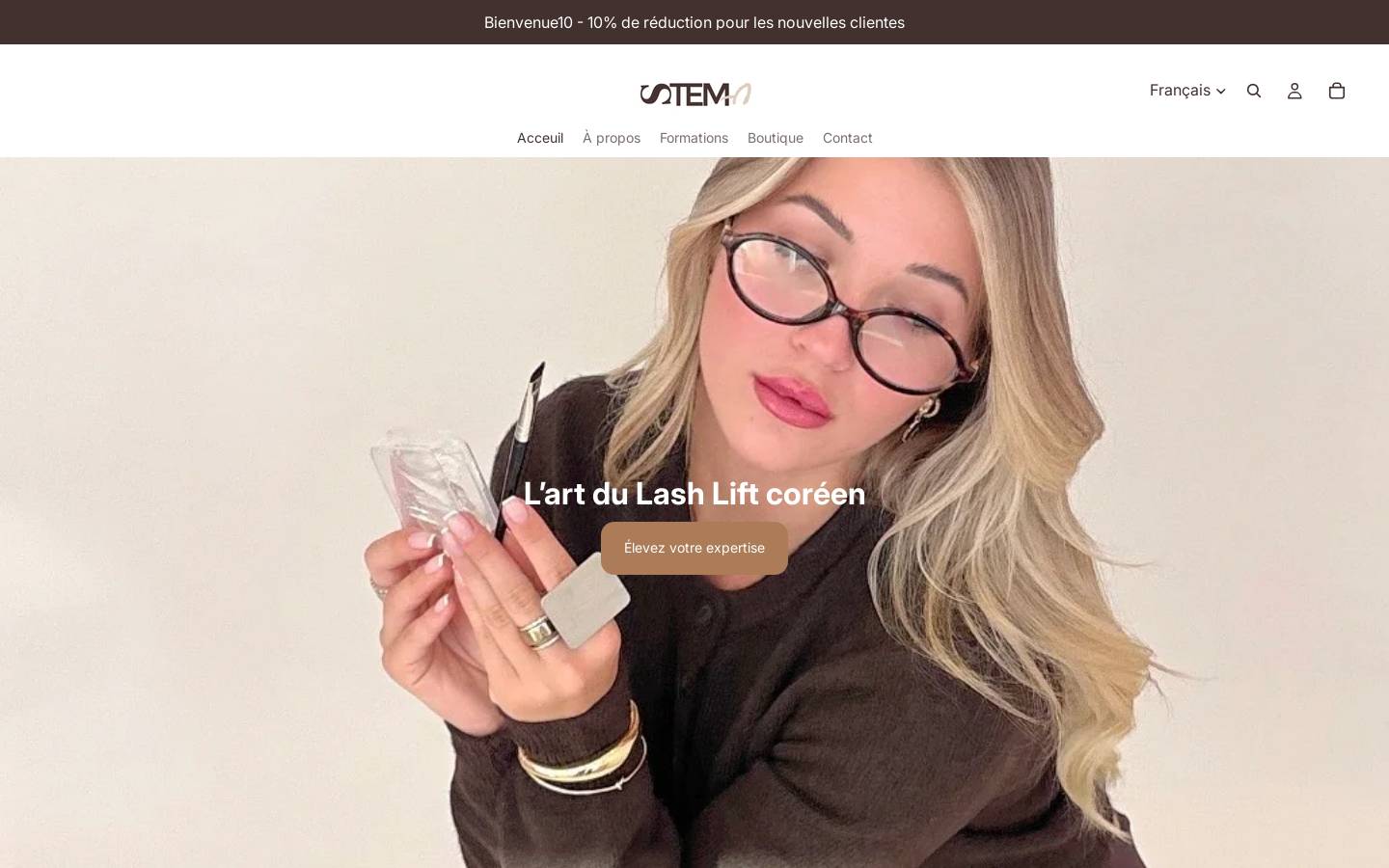 stemabeauty.com homepage screenshot