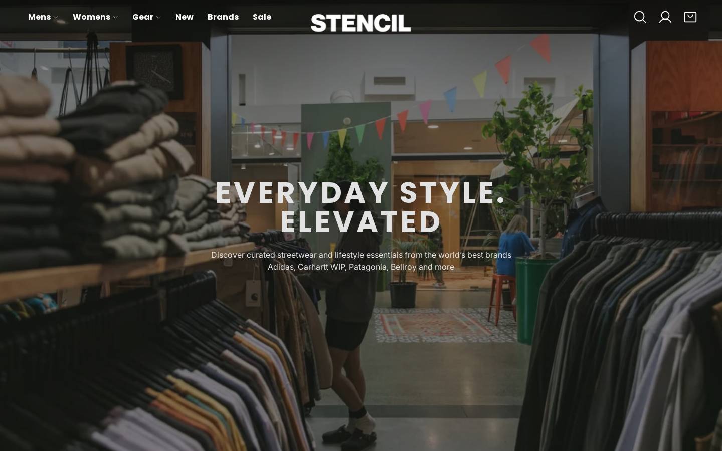 stencil.co.nz homepage screenshot