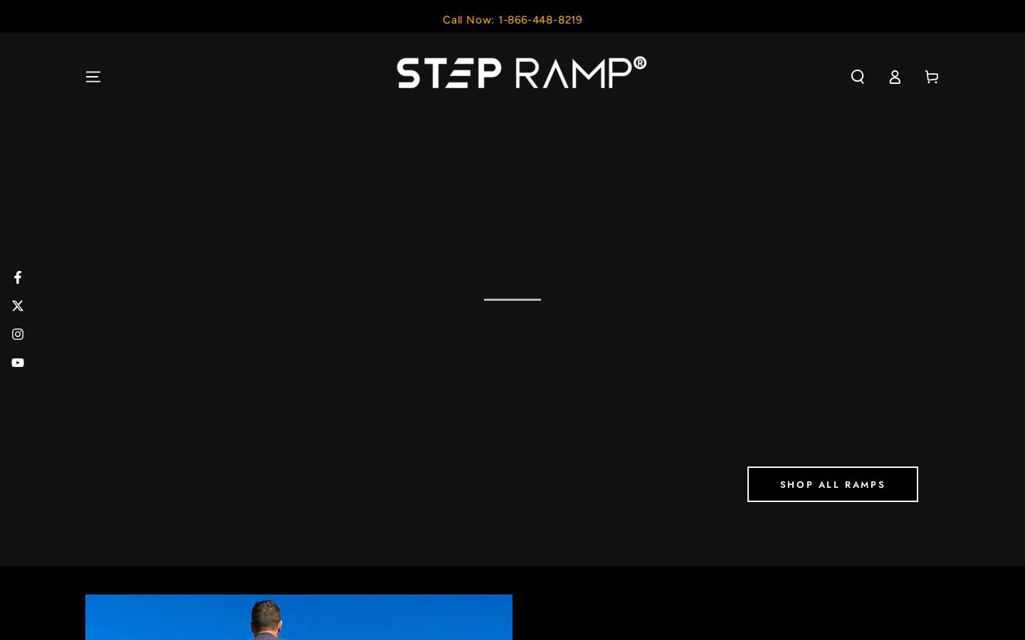stepramp.com homepage screenshot