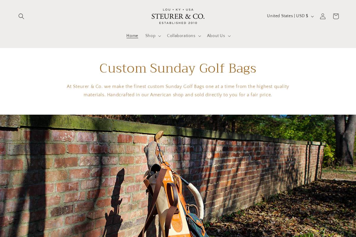 steurer.co homepage screenshot