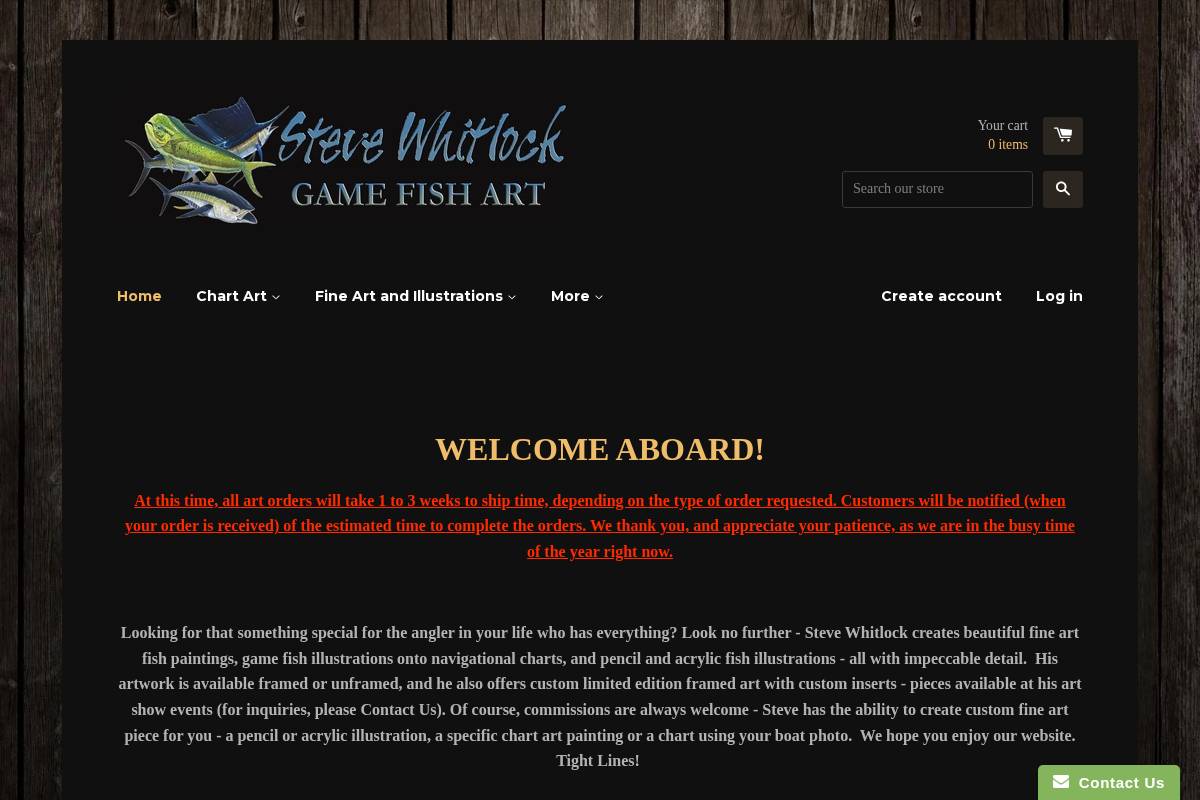 stevewhitlock.com homepage screenshot