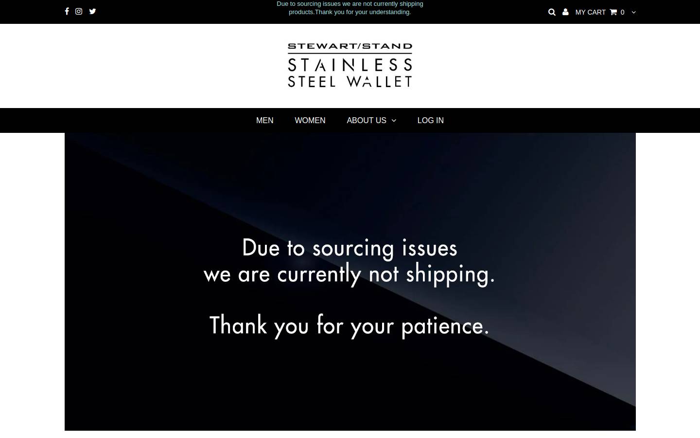 stewartstand.us homepage screenshot
