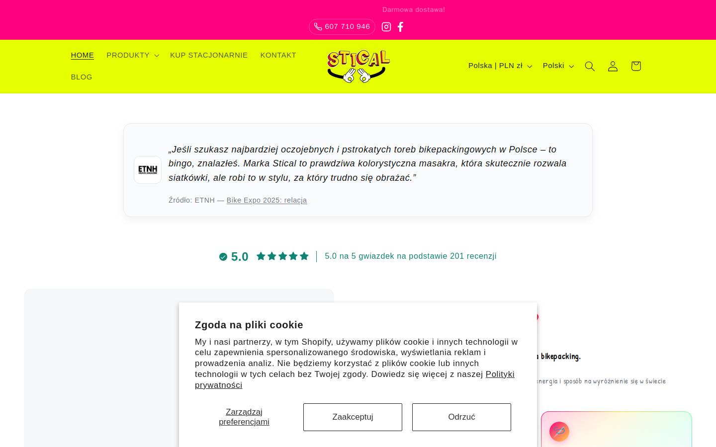stical.pl homepage screenshot