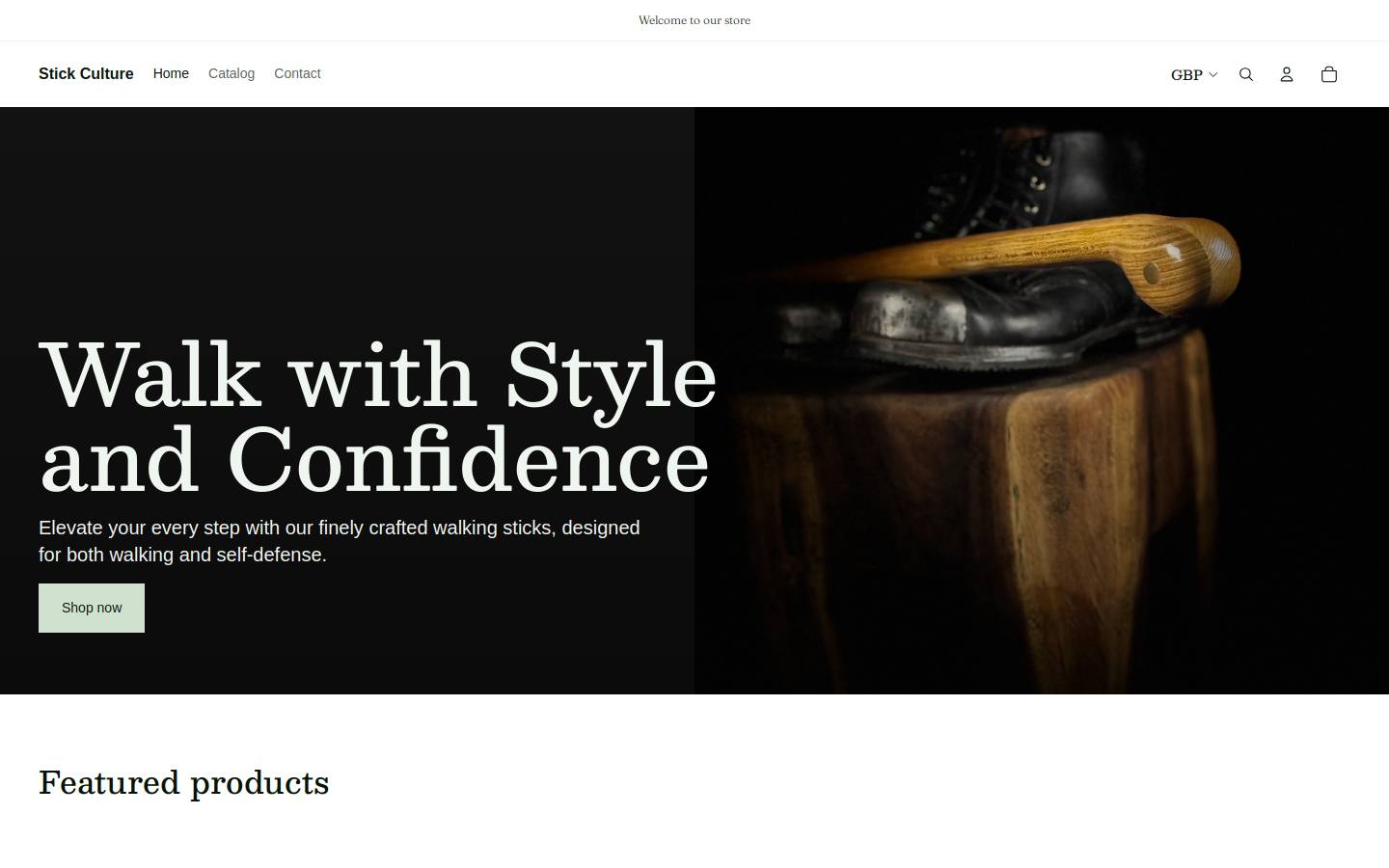 stickculture.com homepage screenshot