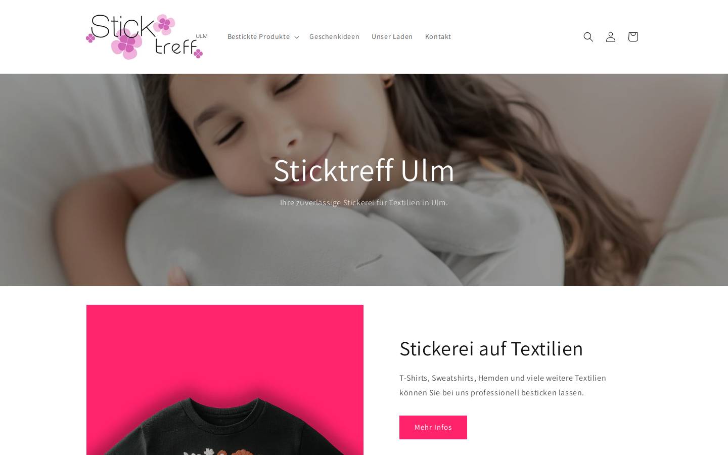 sticktreff-ulm.de homepage screenshot