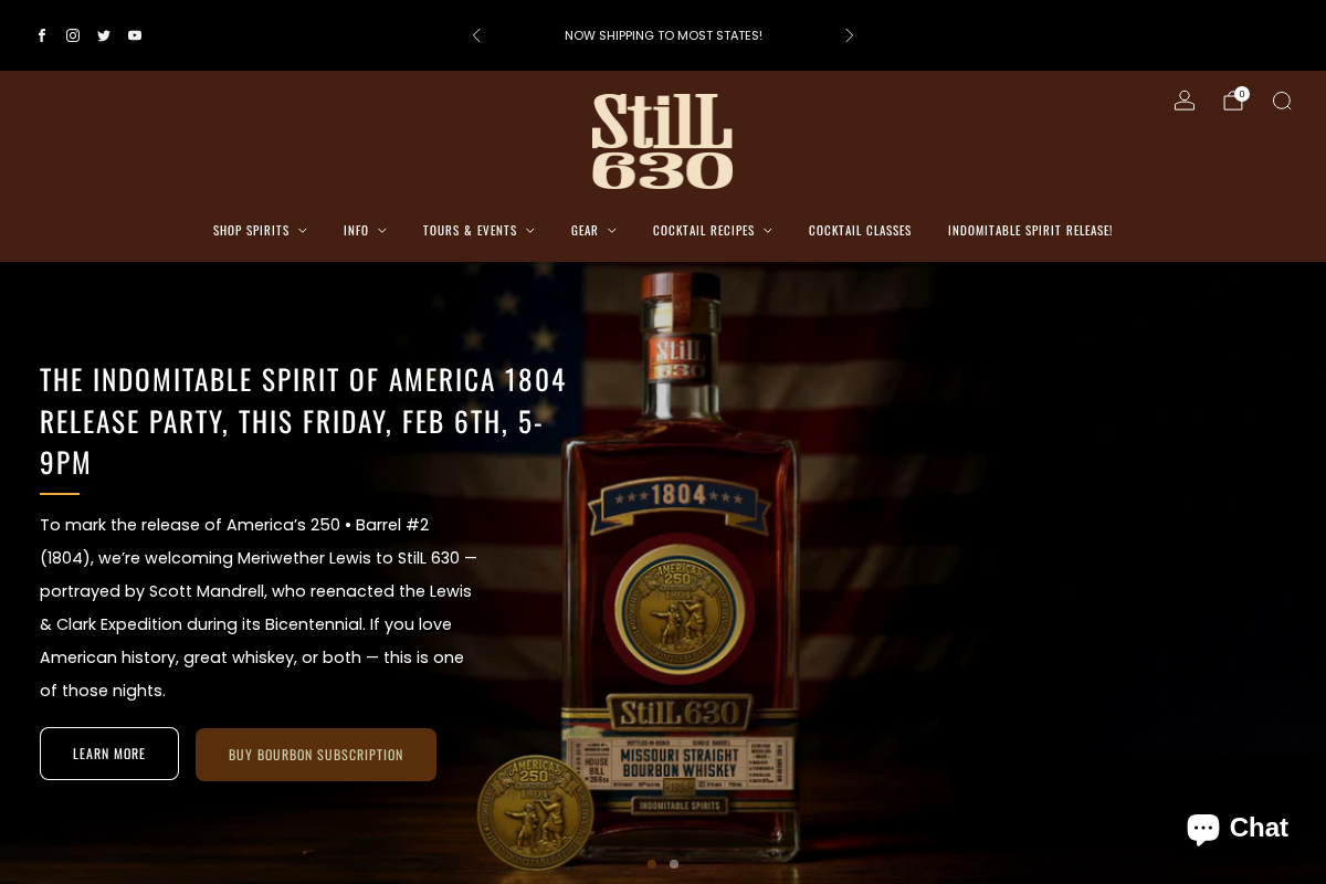 Still 630 homepage screenshot