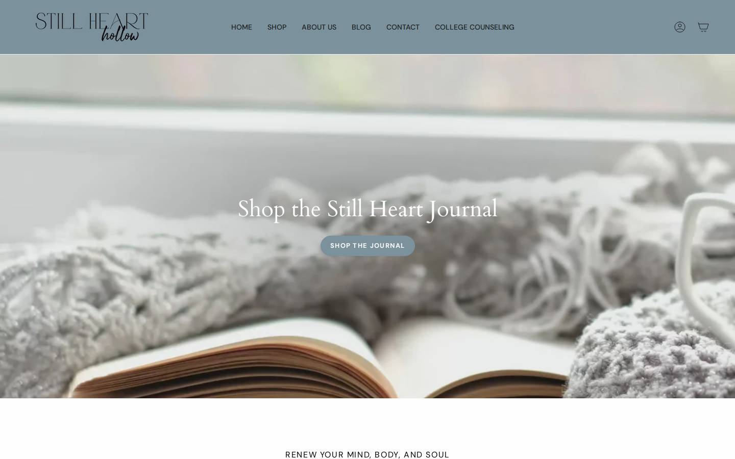 stillhearthollow.com homepage screenshot