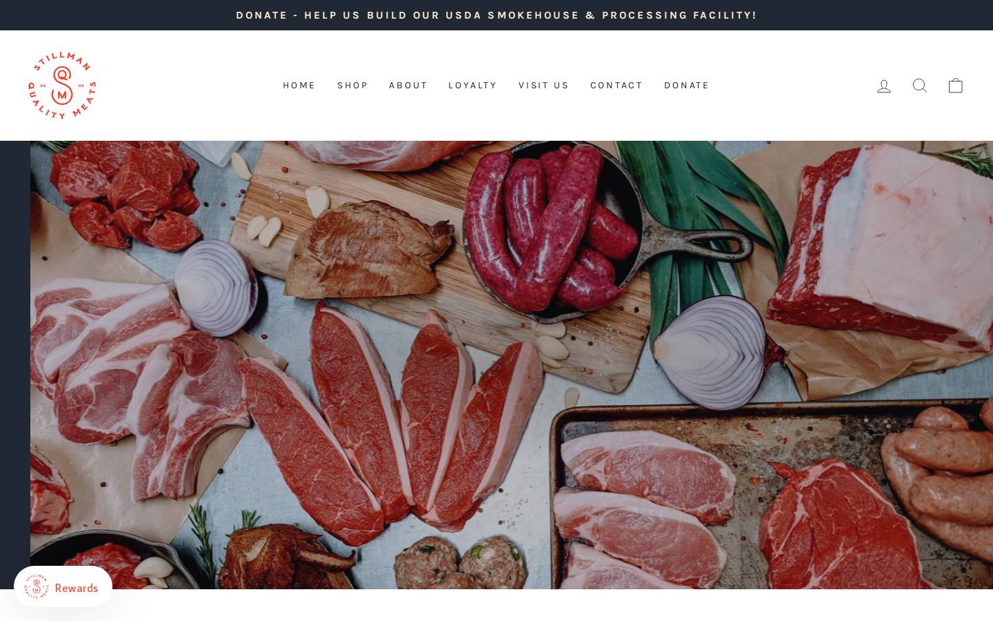 stillmanqualitymeats.com homepage screenshot