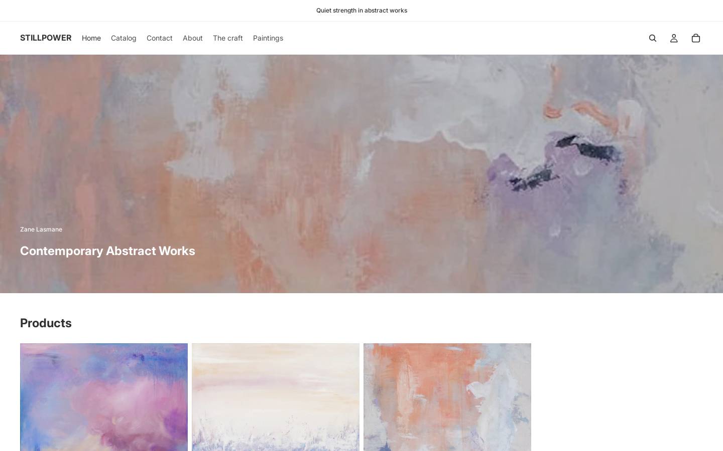 stillpower.studio homepage screenshot