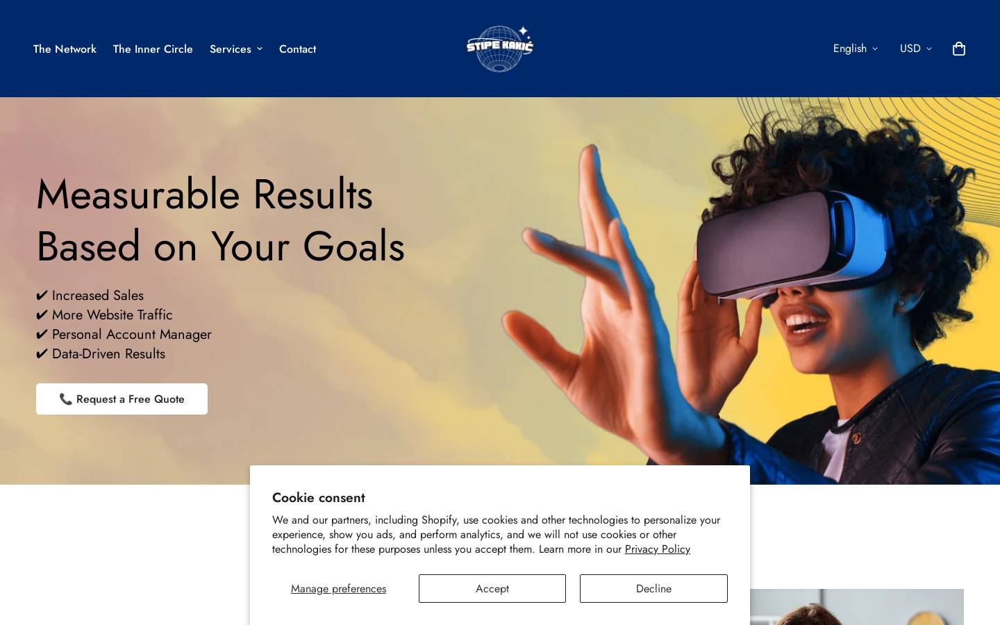 stipekakic.com homepage screenshot