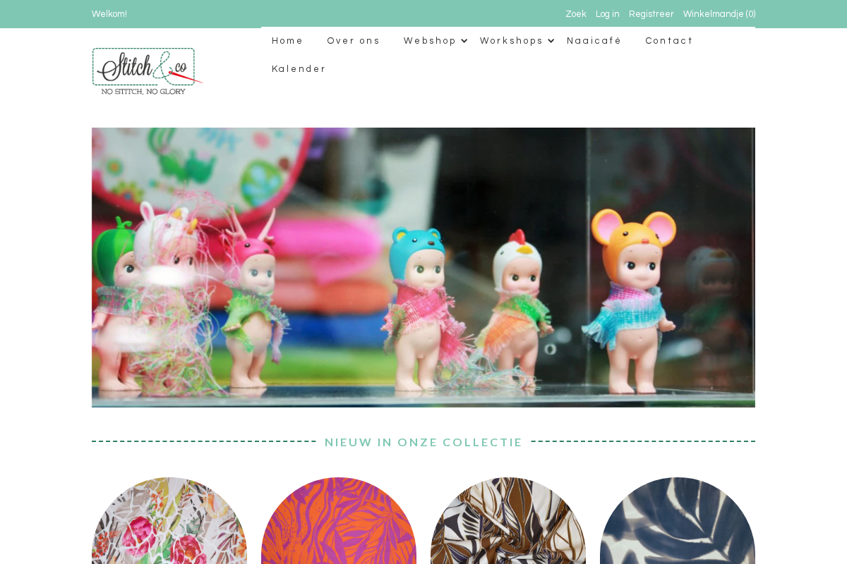 stitchandco.be homepage screenshot