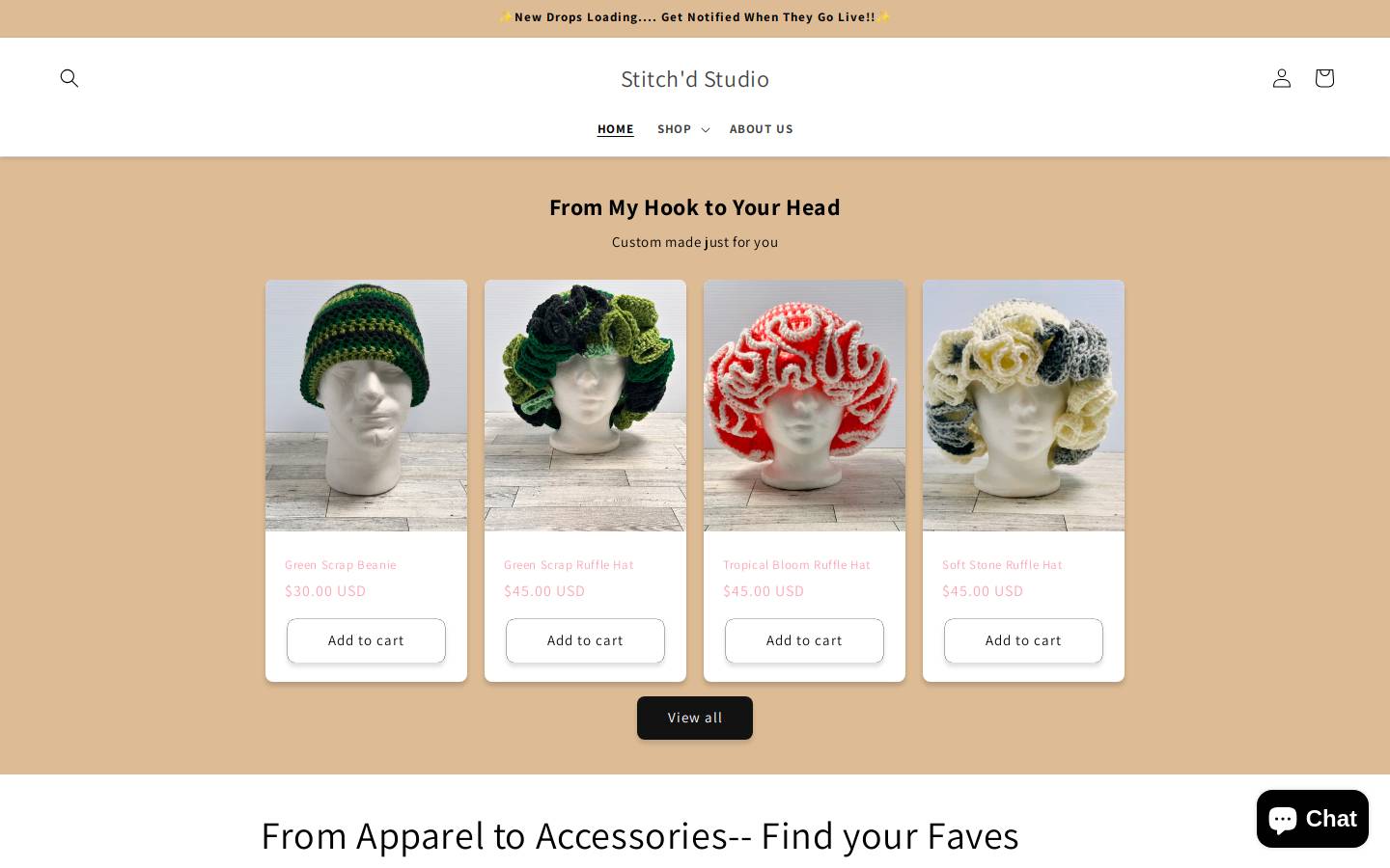 stitchdstudio.co homepage screenshot