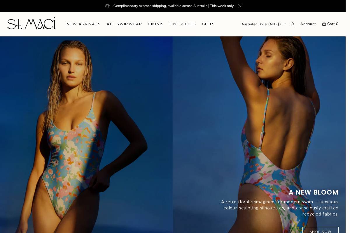 stmaci.com homepage screenshot