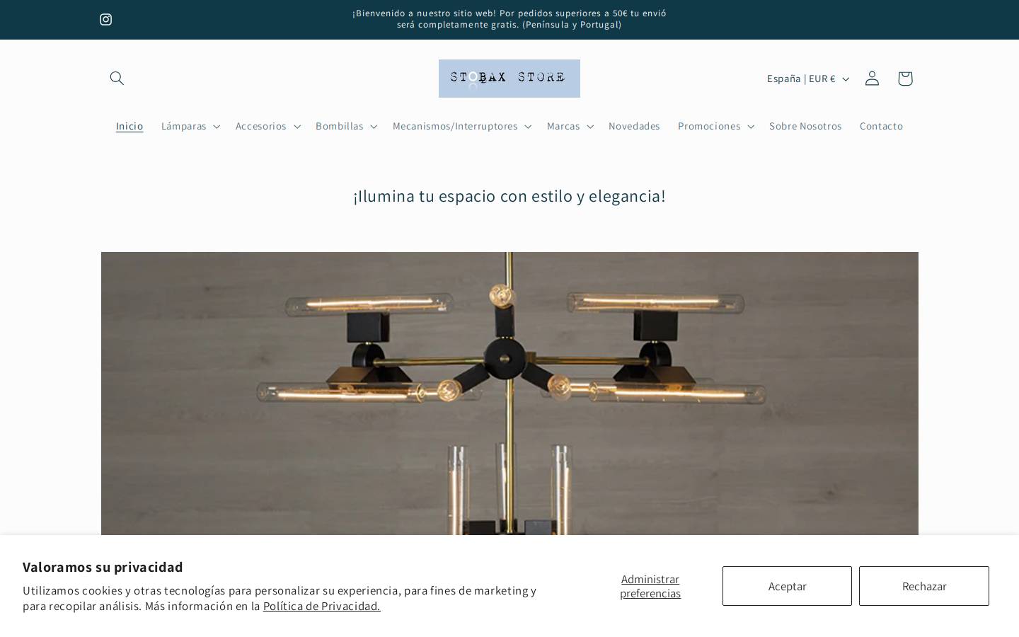stobax.com homepage screenshot