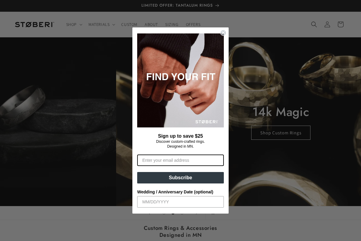 stoberi.com homepage screenshot