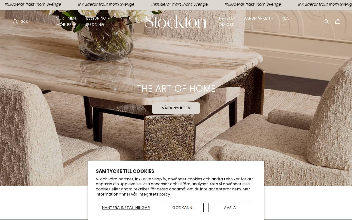 Stockton homepage screenshot
