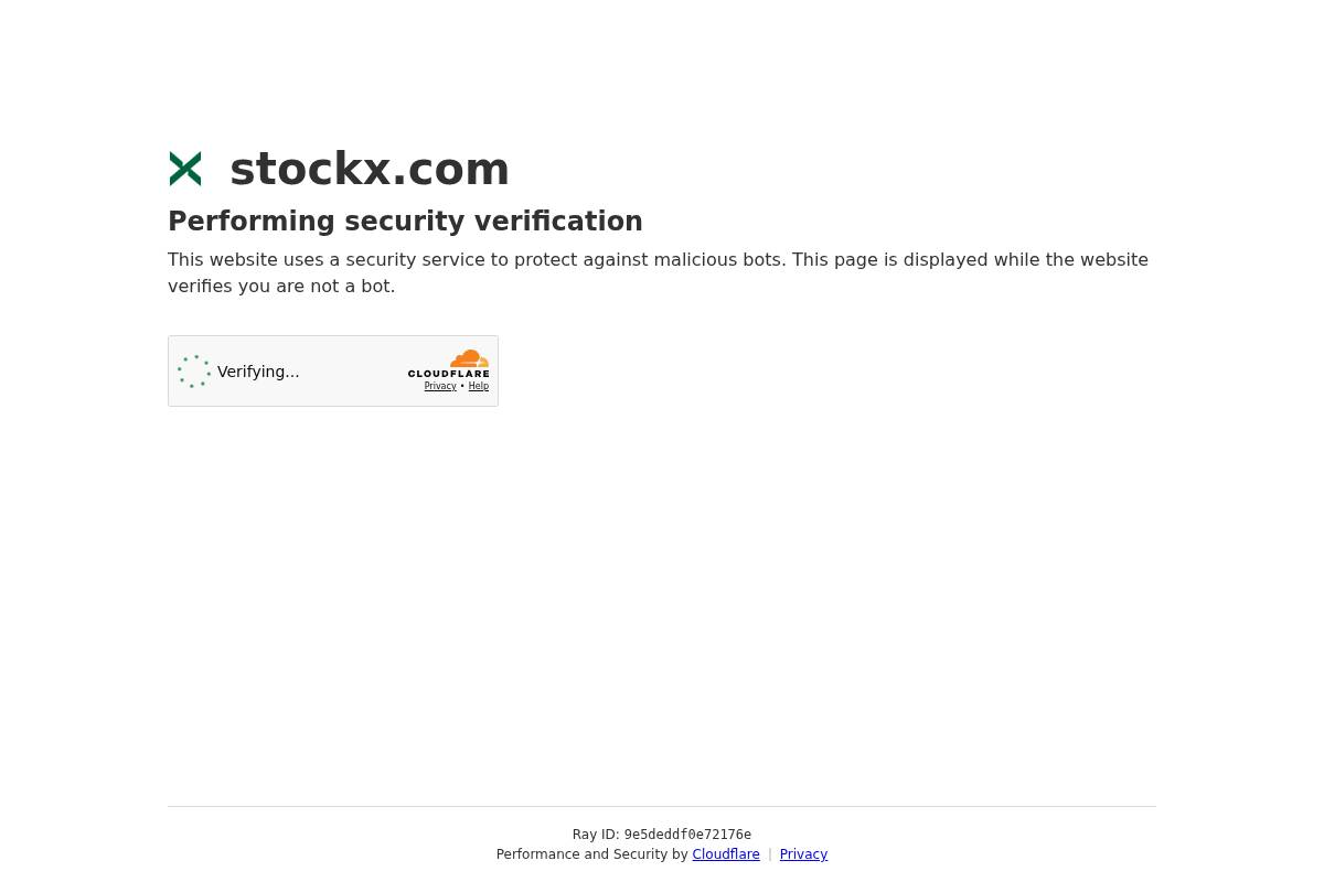 StockX homepage screenshot