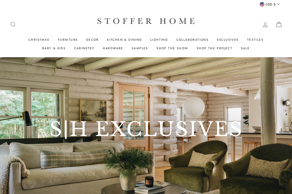 Stoffer Home homepage screenshot