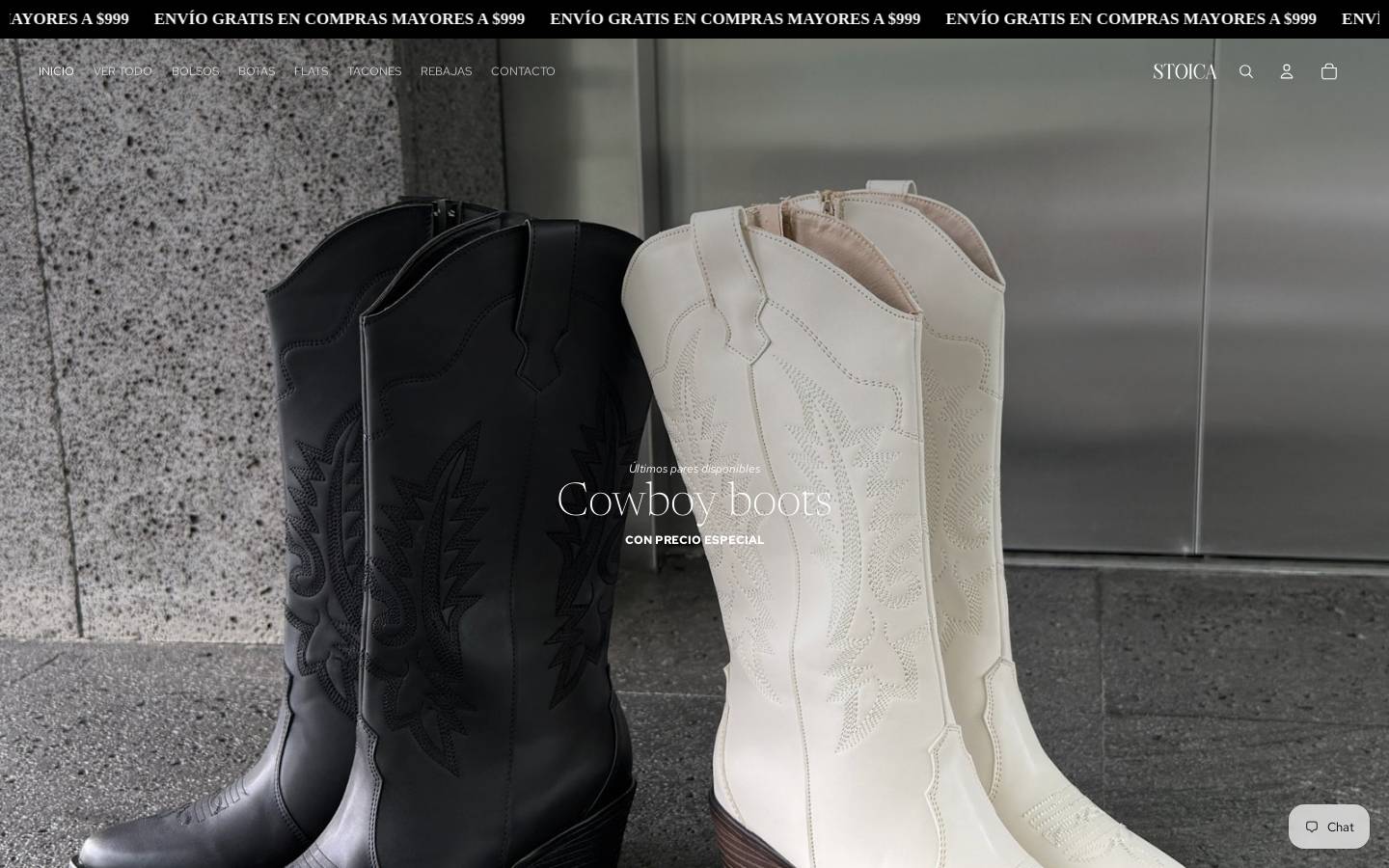 stoicamexico.com homepage screenshot