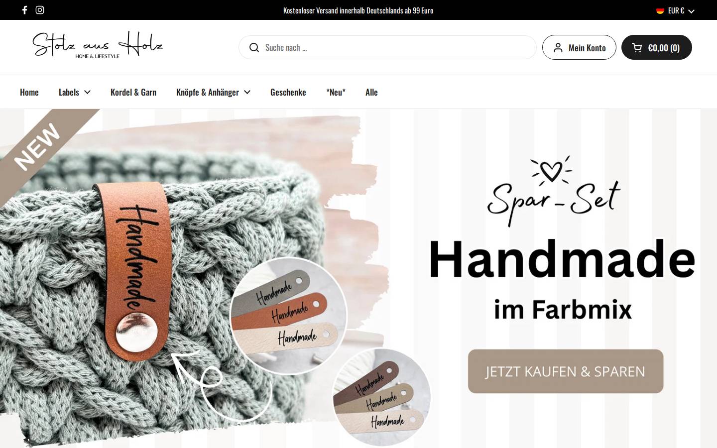 stolzausholz.com homepage screenshot