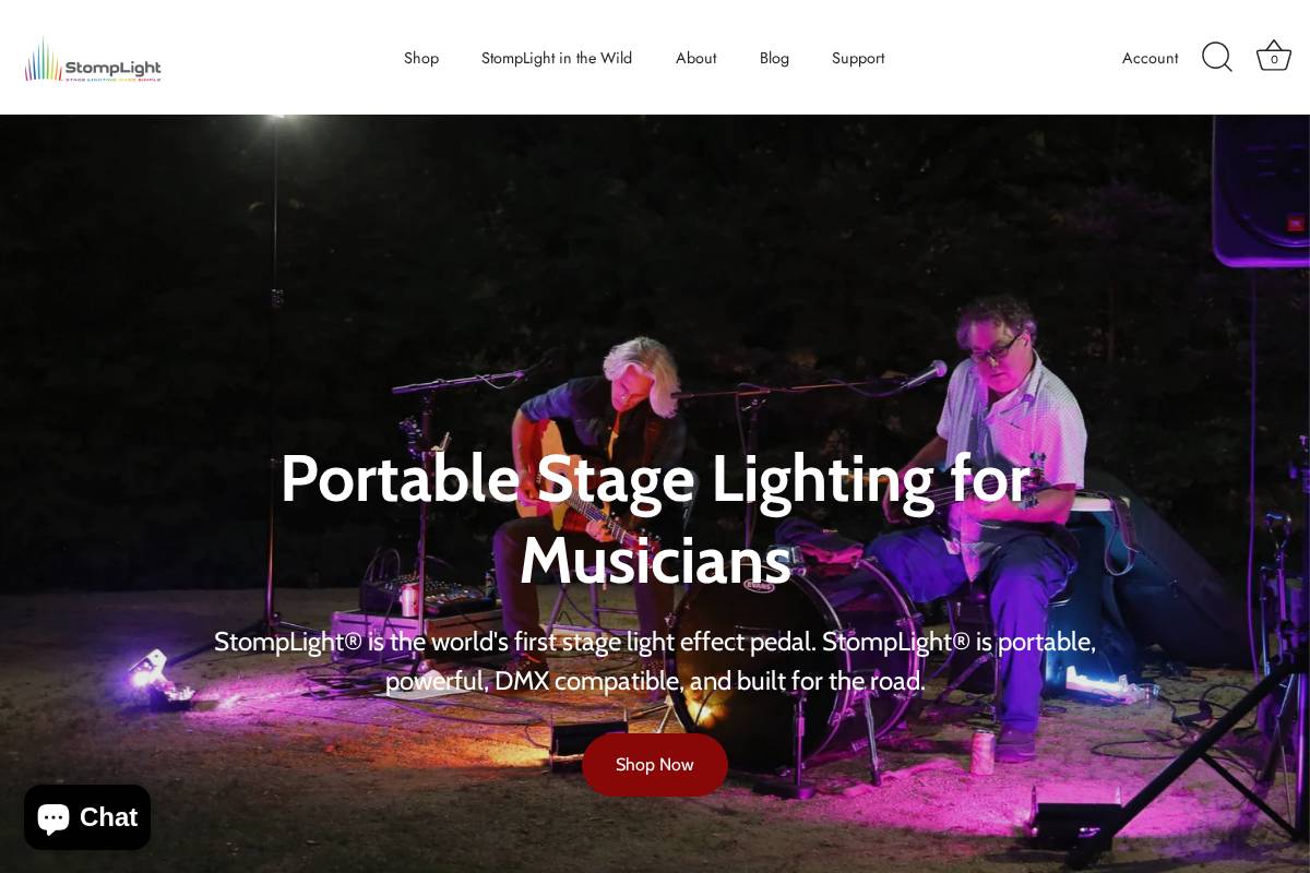 stomplight.com homepage screenshot