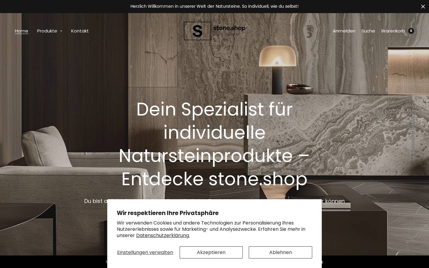 stone.shop homepage screenshot