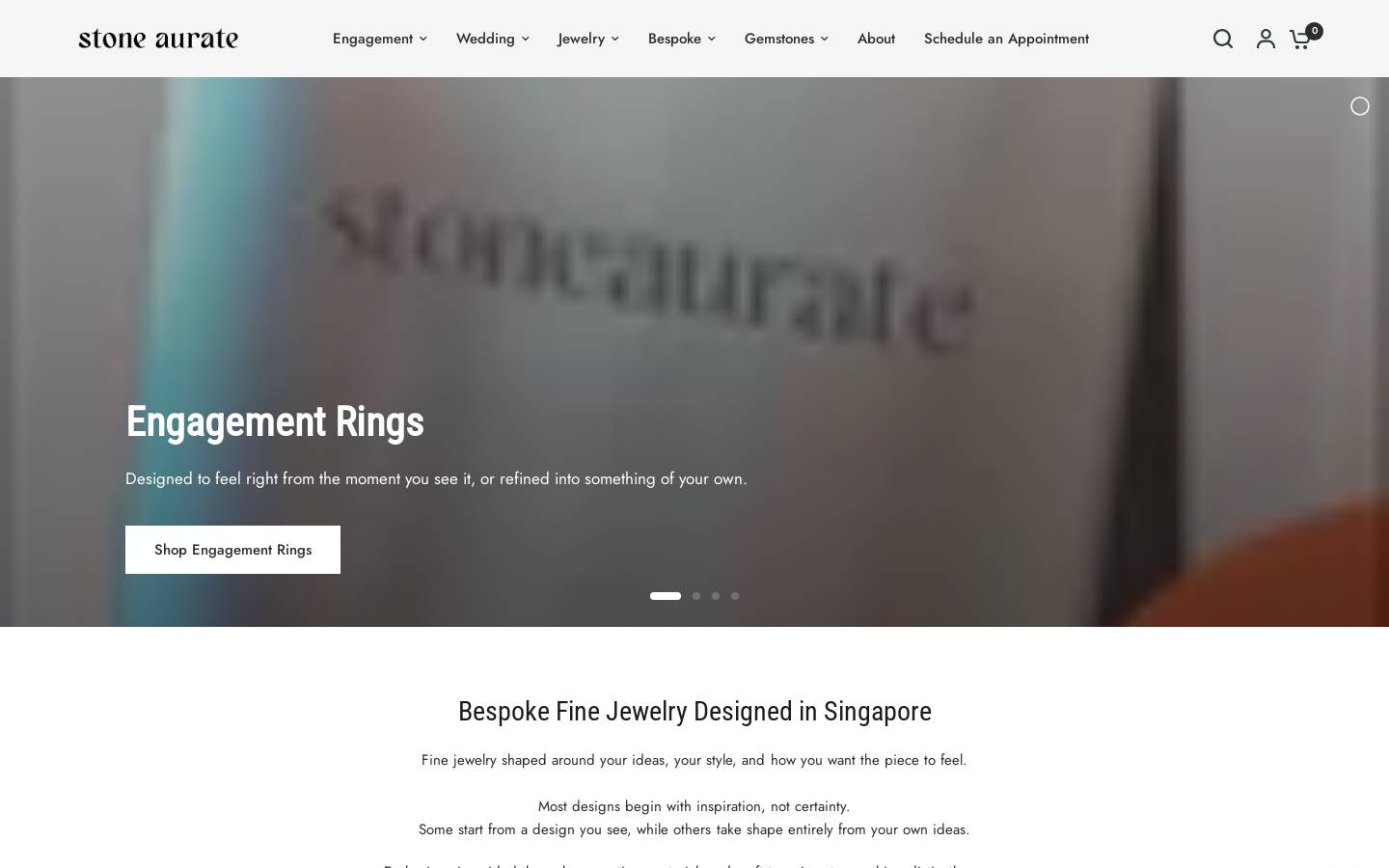 stoneaurate.com homepage screenshot