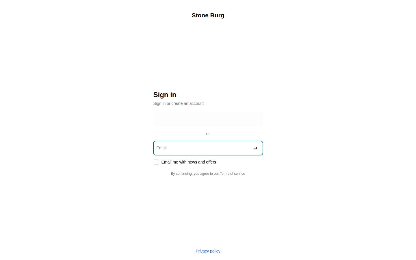 stoneburg.com homepage screenshot