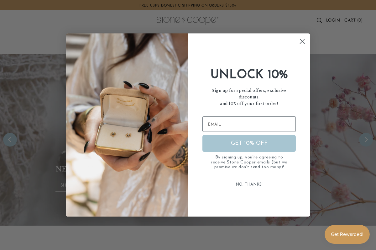 Stone Cooper homepage screenshot