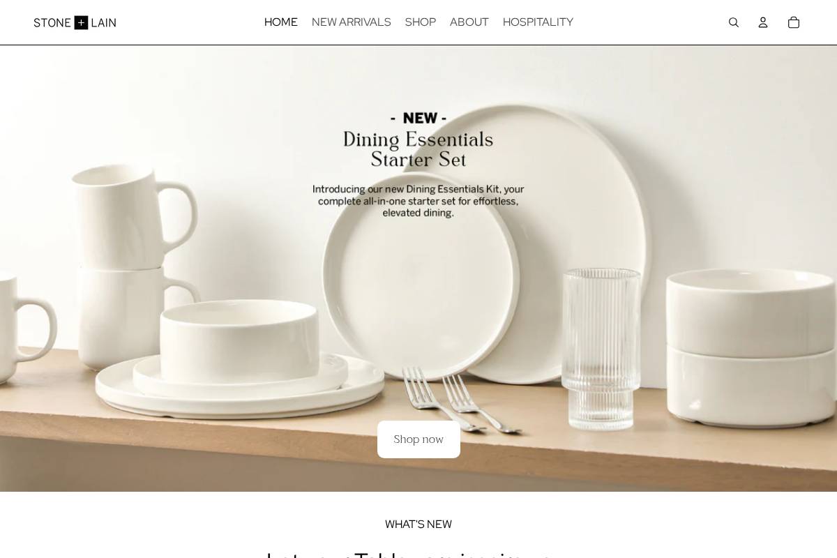 stonelain.com homepage screenshot