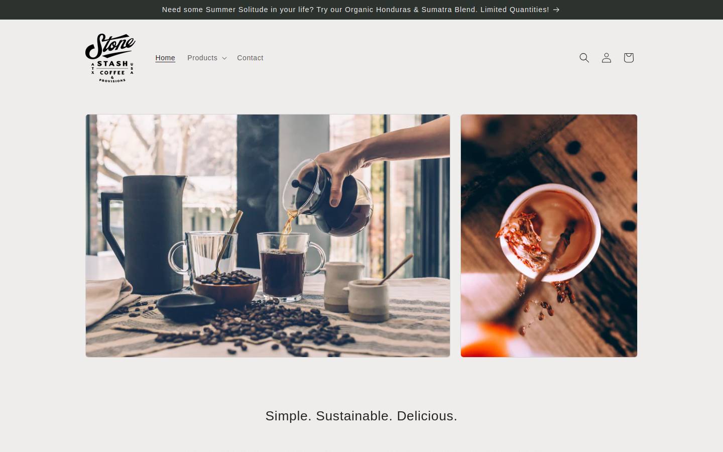 stonestashatx.com homepage screenshot