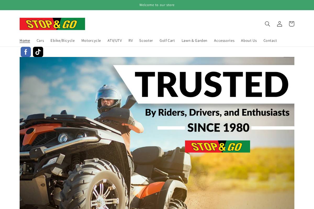 stopngo.com homepage screenshot