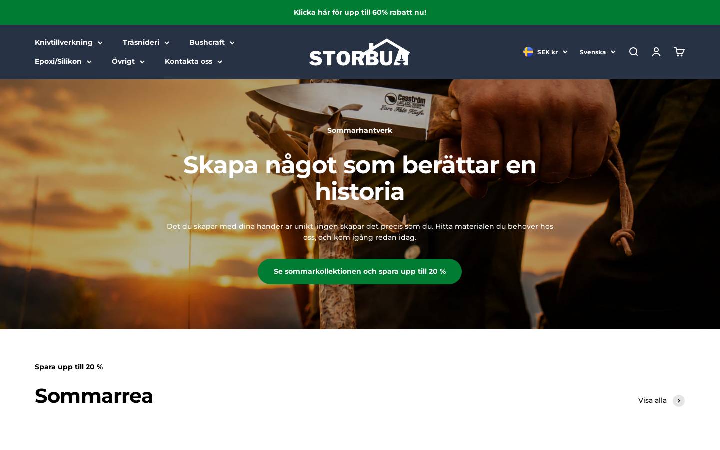 storbua.se homepage screenshot