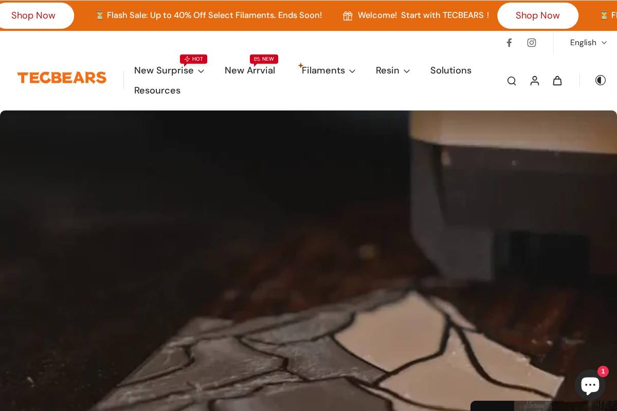 store.tecbears.com homepage screenshot