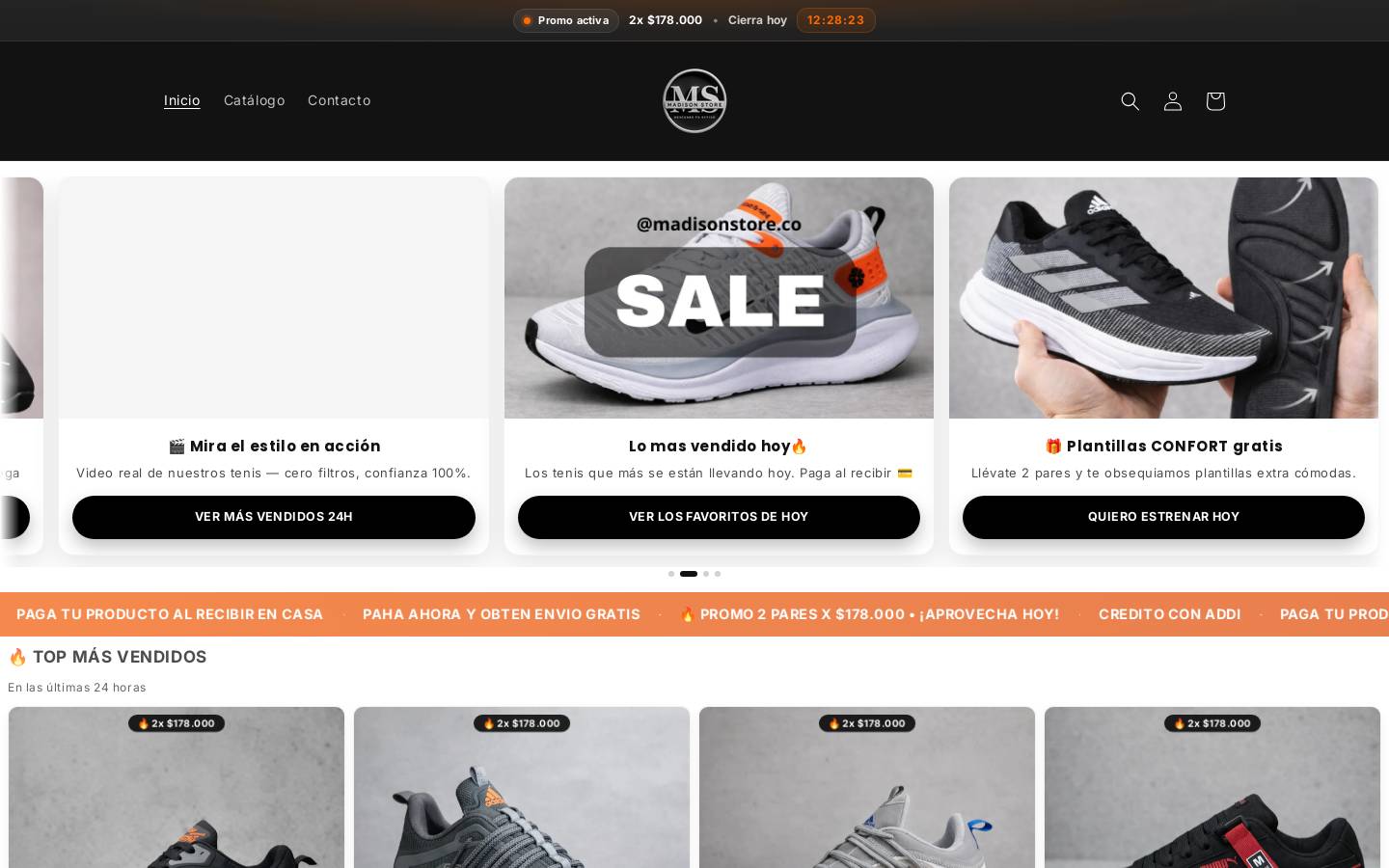 storemadison.co homepage screenshot