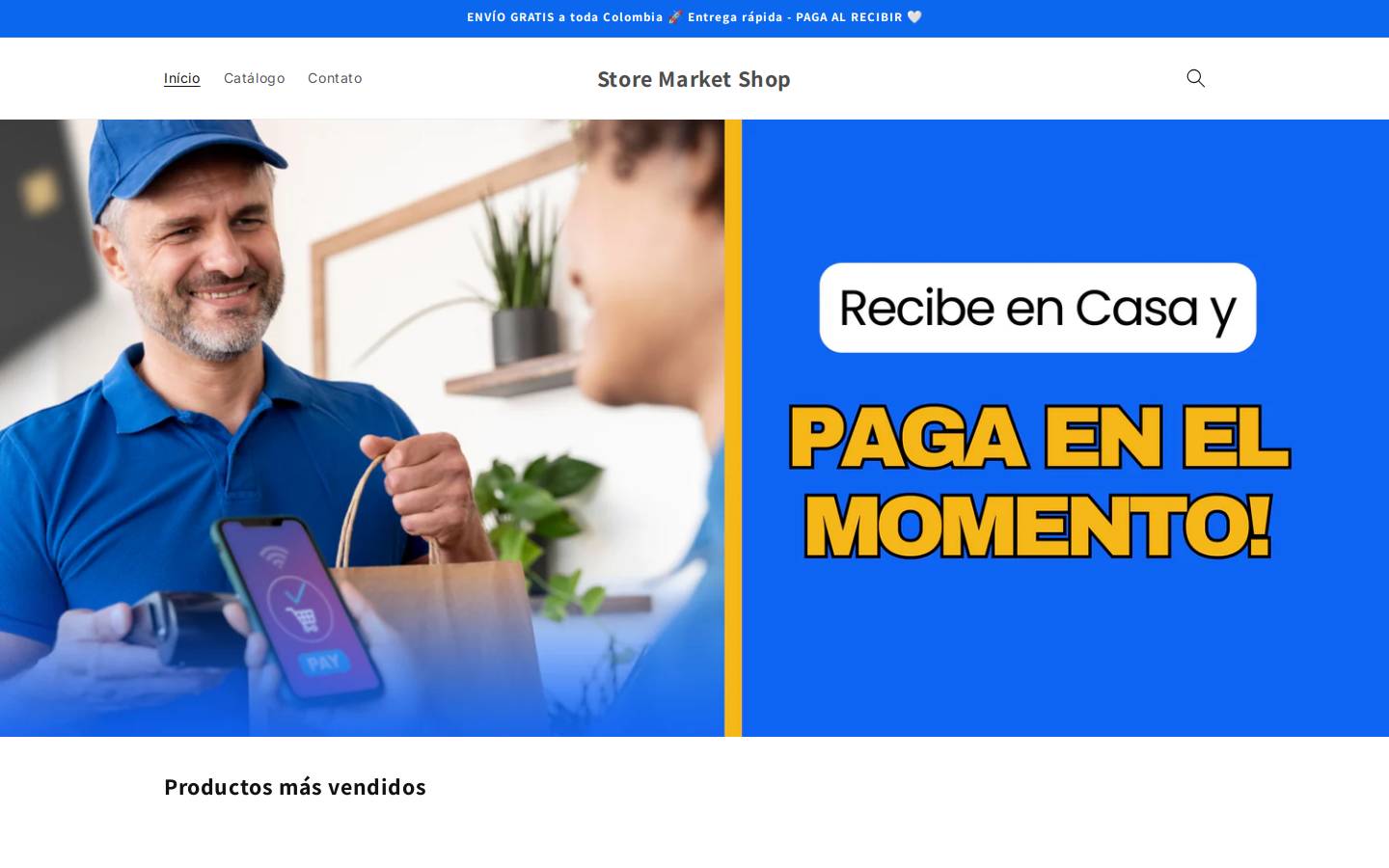 storemarketshop.com homepage screenshot
