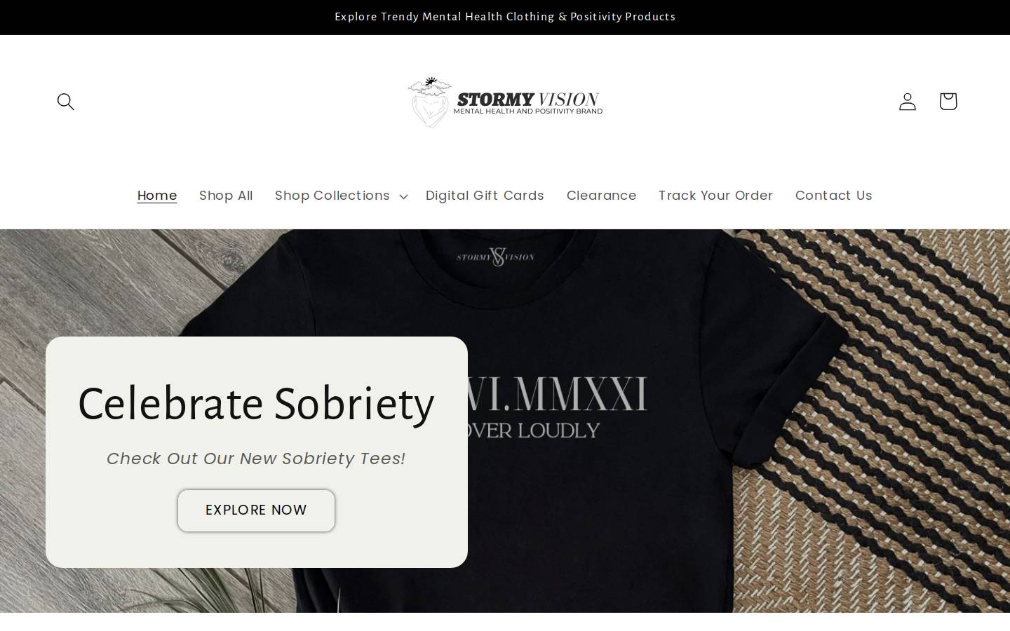 stormyvision.com homepage screenshot