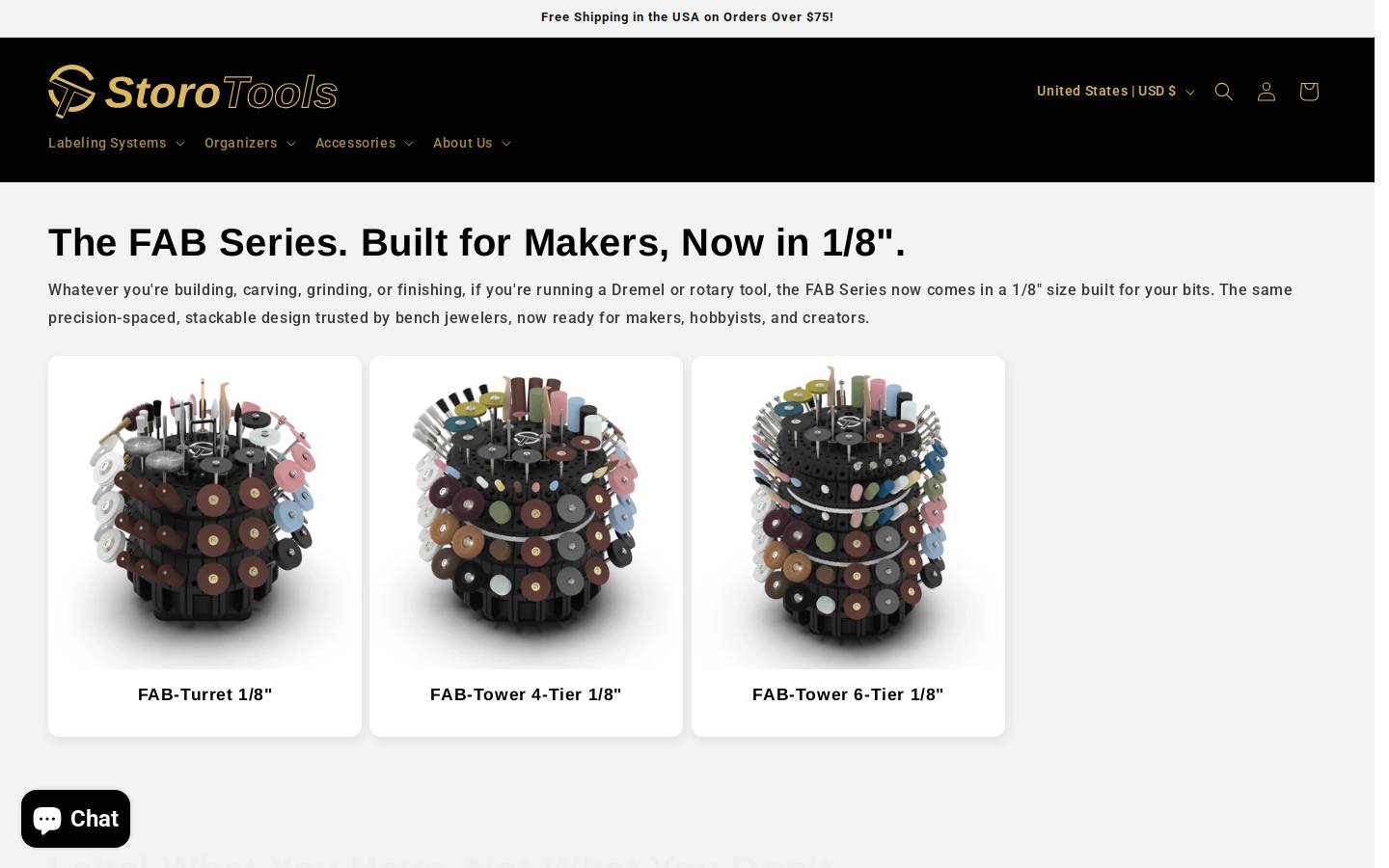 storotools.com homepage screenshot