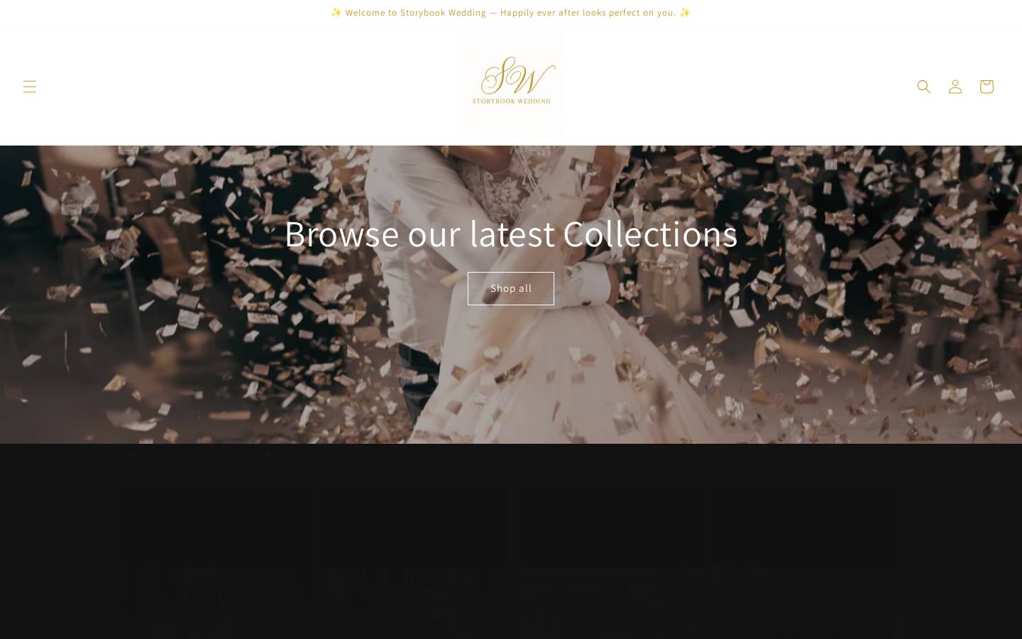 storybookwedding.ca homepage screenshot