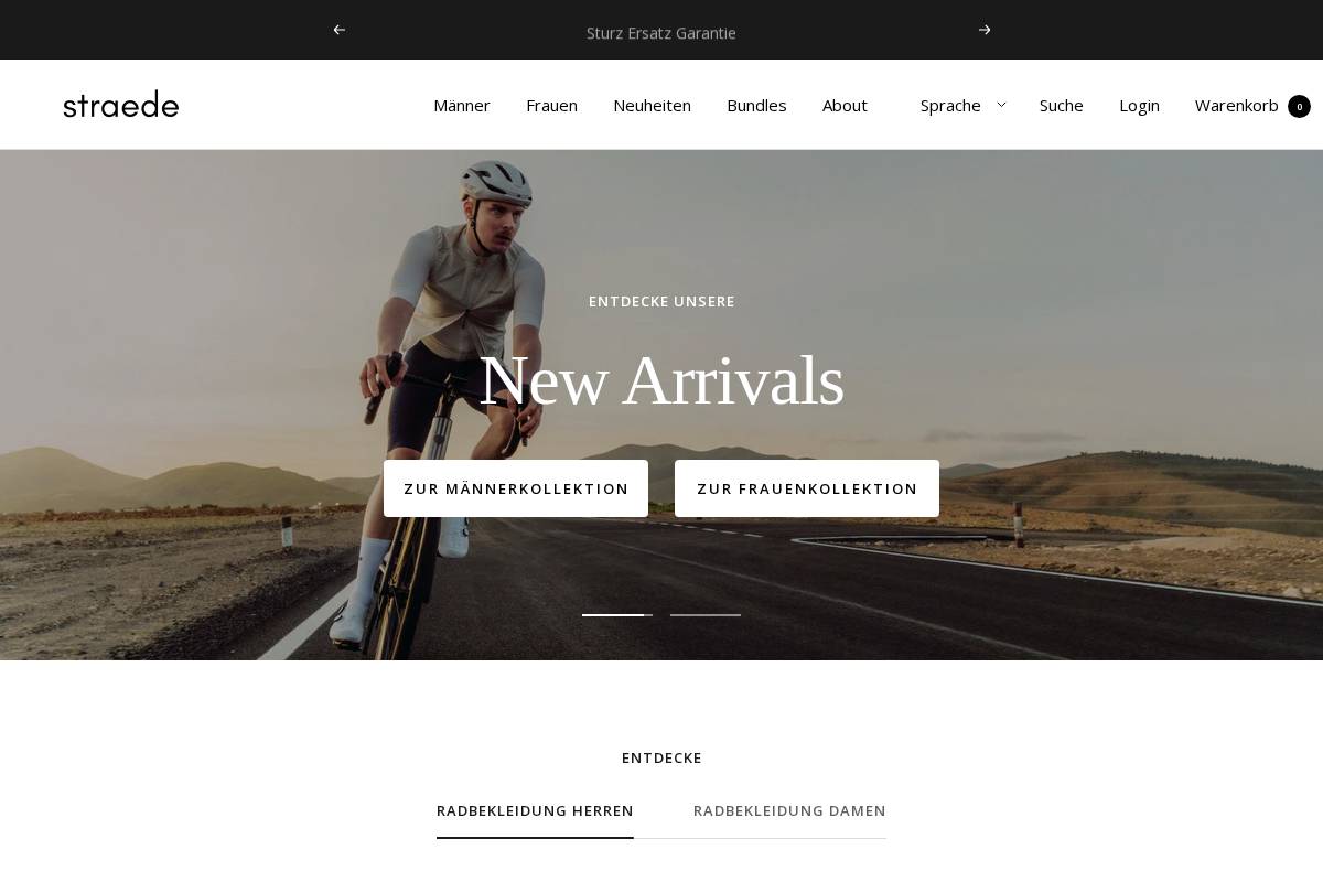 straede.cc homepage screenshot
