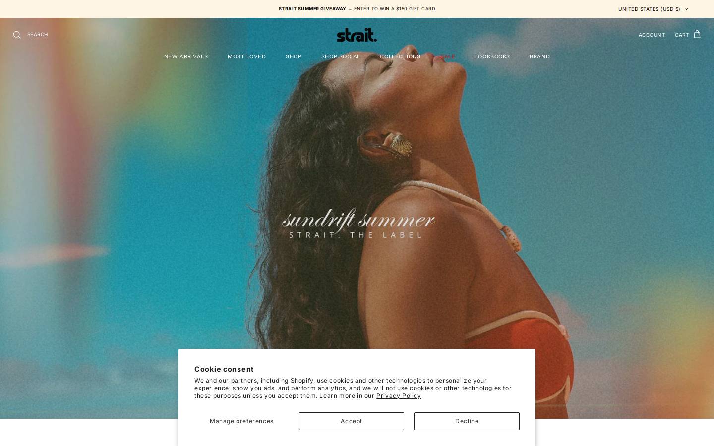 straitswim.com homepage screenshot