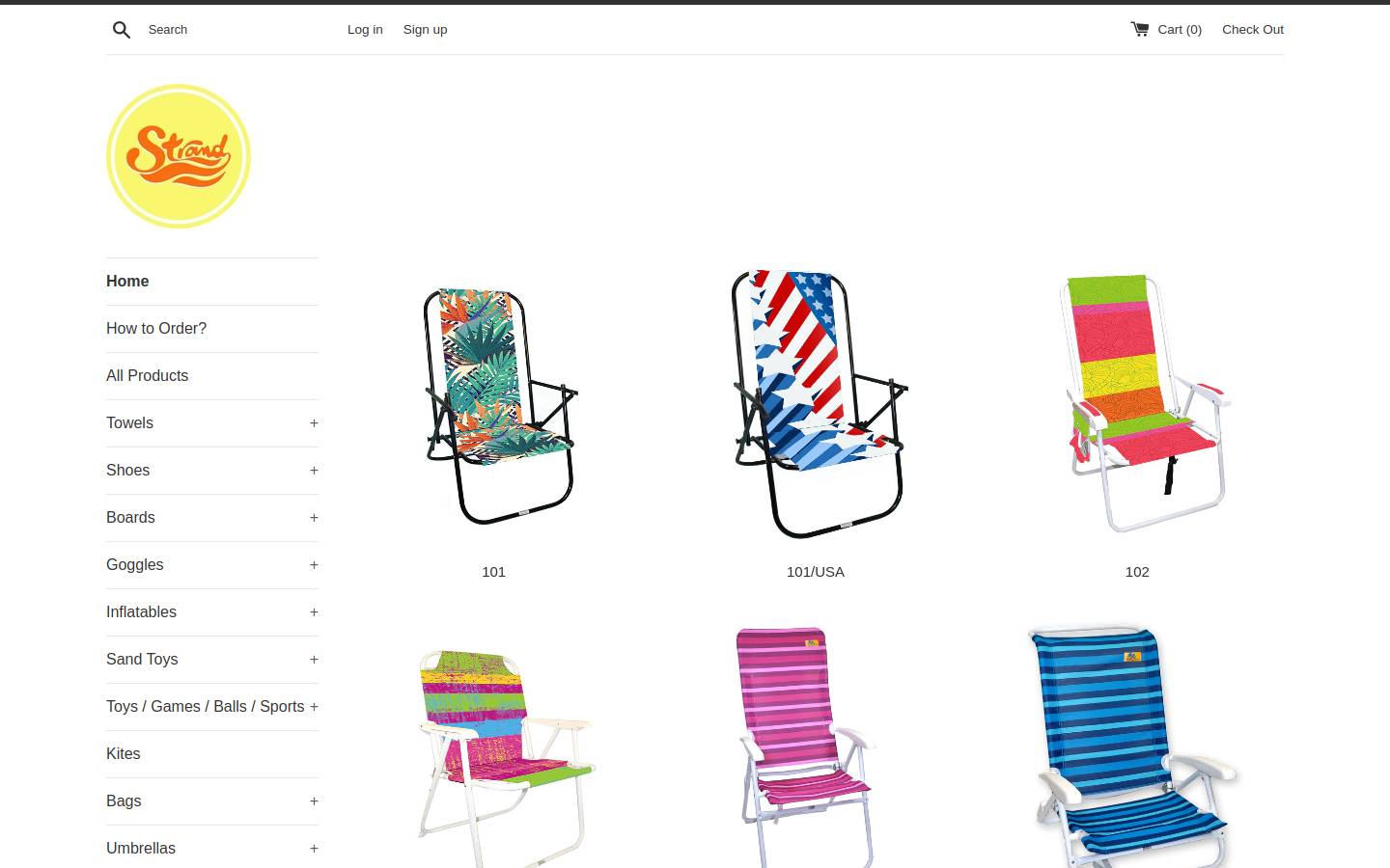 strandmb.com homepage screenshot