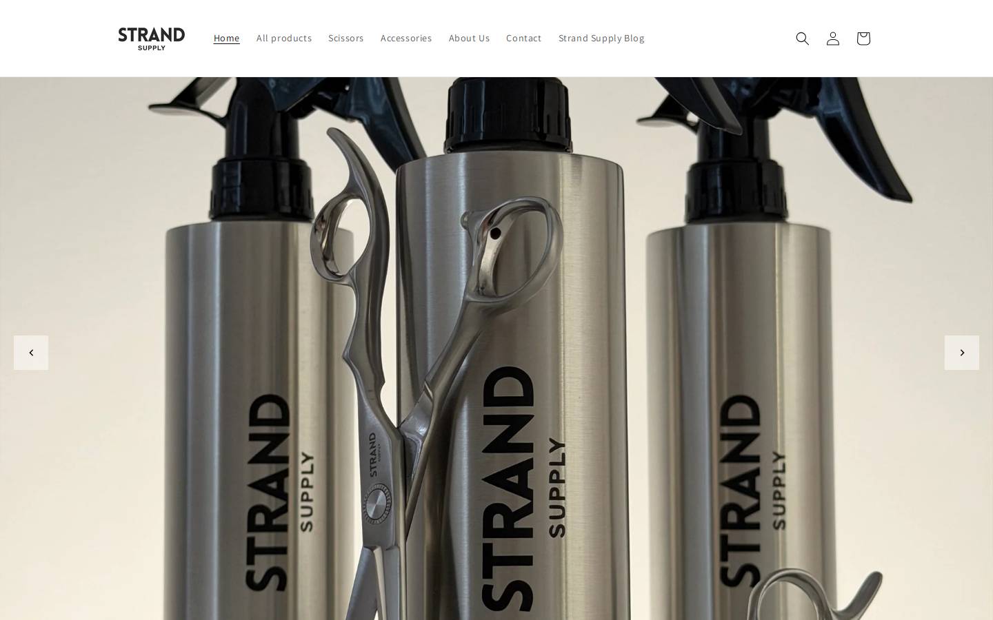 strandsupply.com.au homepage screenshot